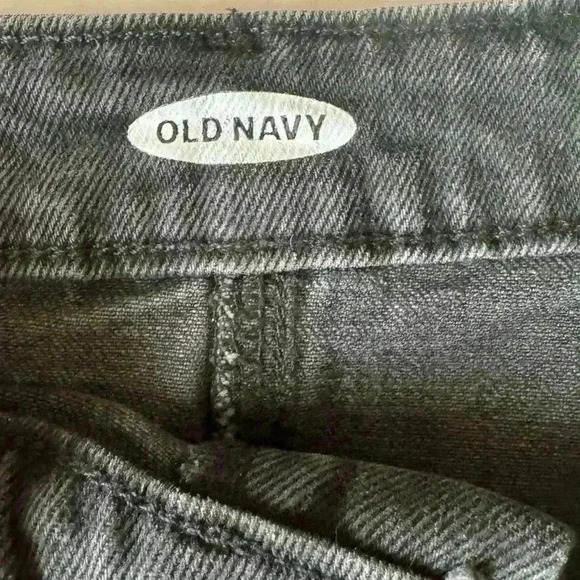 OLD NAVY Black Jack denim mini jean skirt - utility pocket- women’s size 4 - Picture 6 of 8